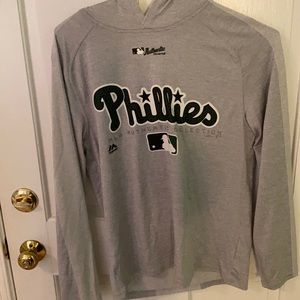 Authenticated Phillies Pullover with Hoodie